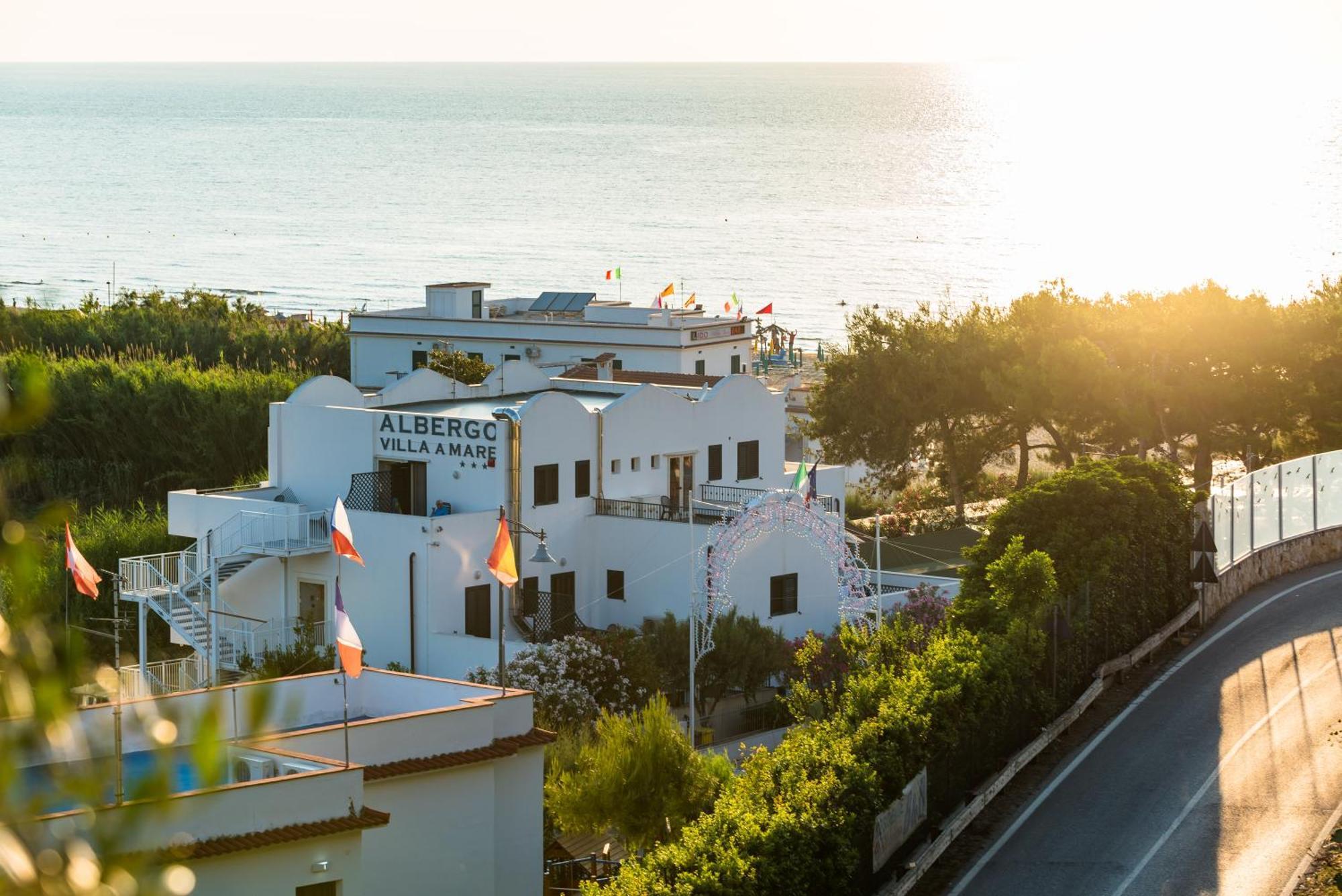 Albergo Villa A Mare Peschici Bagian luar foto